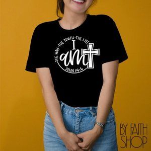 I am the way Unisex T-shirt Faith based Graphic